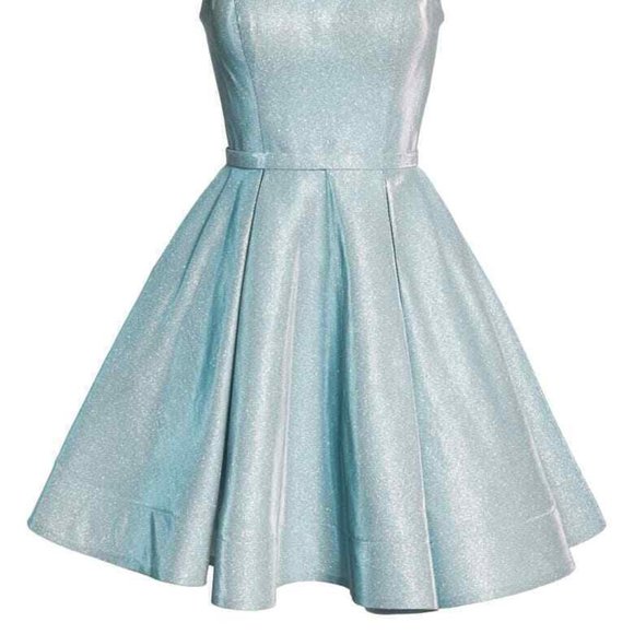 MAC DUGGAL SHIMMERING ICE FIT & FLARE DRESS sz 16 - Picture 6 of 7